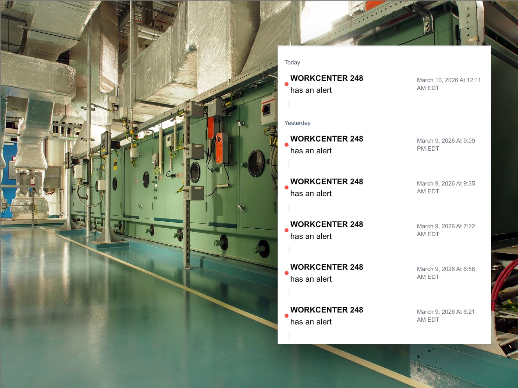 How Sense Revealed Warning Signs Before a $50,000 Stamping Press Failure